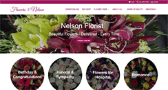 Desktop Screenshot of flowers4nelson.co.nz